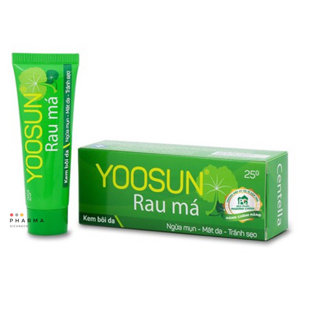 Kem hỗ trợ giảm mụn Yoosun Rau Má 25g