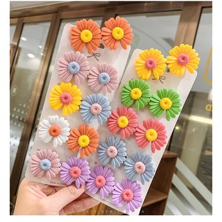 Kẹp Tóc Hoa Cúc Nhỏ Nhiều Màu Sắc Cho Bé Yêu