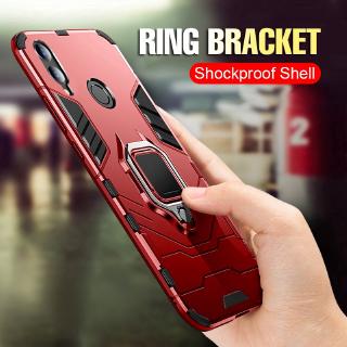 Huawei Y9 2019 Y6 Y7 Prime Y9 2018 Magnetic Ring Holder Hybrid Armor Case Cover