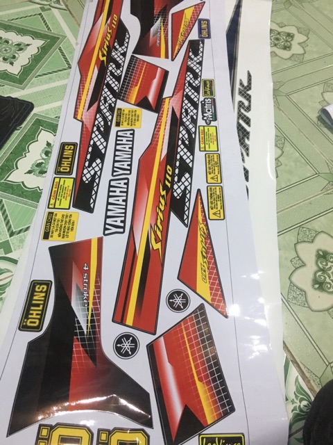 Tem rời Sirius Spark Nhiều màu