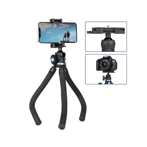 Tripod chân nhện Ulanzi dùng cho điện thoại Smartphone, Máy ảnh