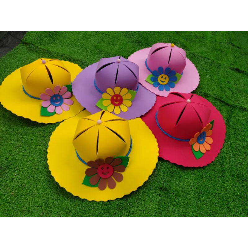 Mũ, nón xốp mầm non 28cm