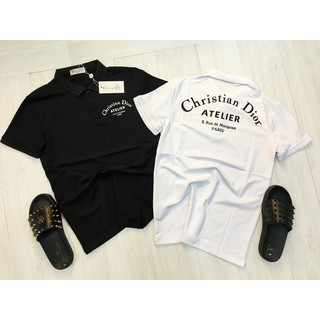 Áo phông nam polo đơn giản Dior