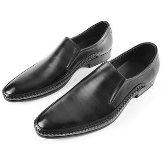 [Xả Hàng] Giày Loafer Nam Giày Lười Nam Da Bò Thật Ensado CS7216 (Đen)