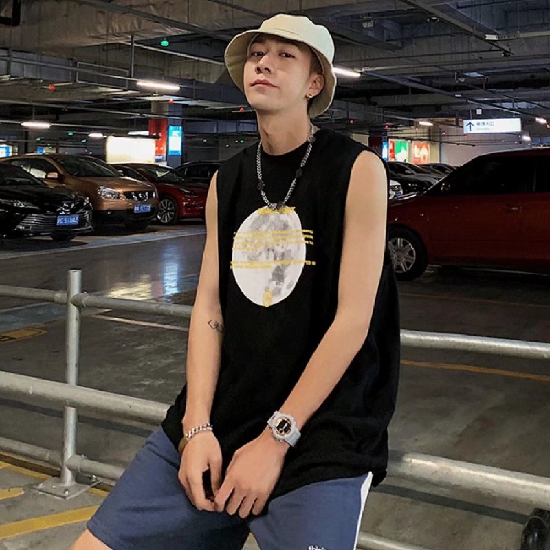 Áo Ba Lỗ Thể Thao Nam Thời Trang Hàn Quốc Size M-5XL