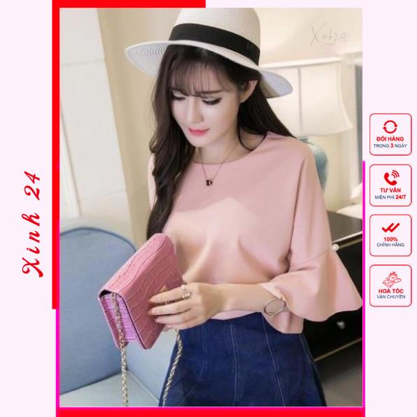 ÁO SƠ MI TAY LOE CÁCH ĐIỆU SIÊU XINH | BigBuy360 - bigbuy360.vn
