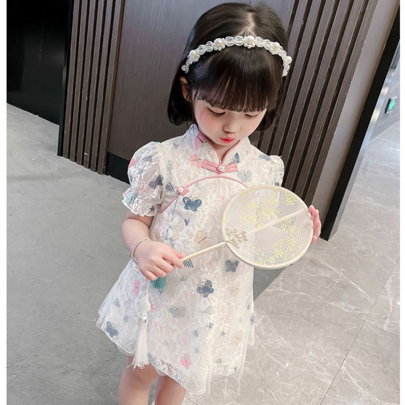 Váy Tân Cổ Trang Cho Bé