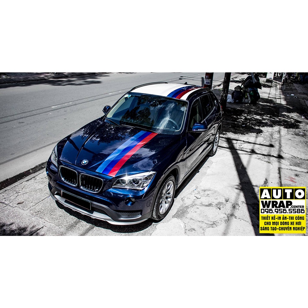 Tem họa tiết xe BMW X6 M Performance - Tem họa tiết ô tô, tem dán sườn xe thể thao