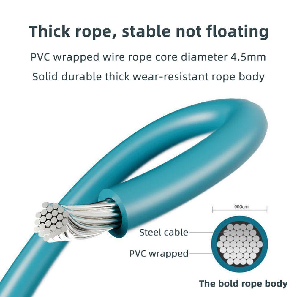 Dây nhảy không dây MMULCK bằng PVC có thể điều chỉnh nhiều màu sắc tiện dụng
