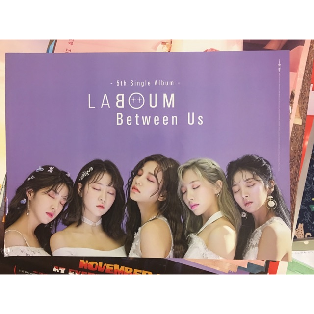Laboum Between Us offical poster.