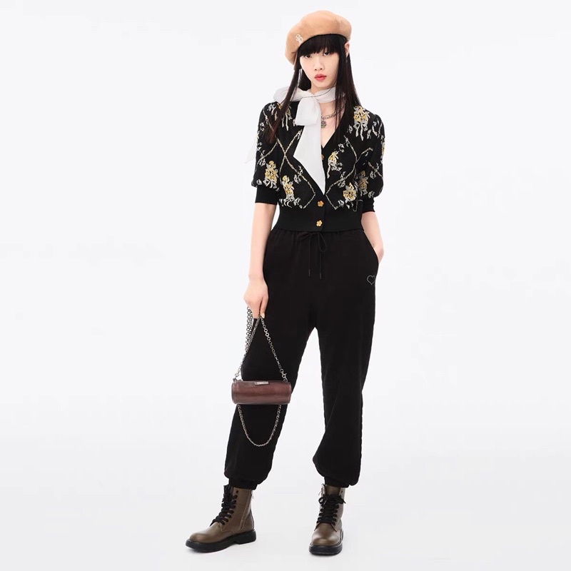 Áo cardigan len Peacebird