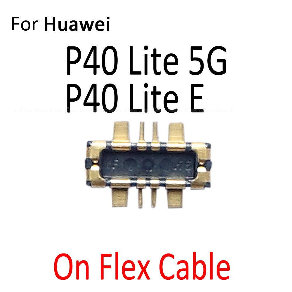 Set 2 Kẹp Giữ Pin Cho Bảng Mạch Chính HuaWei P10 P20 P30 P40 Lite E Pro Plus