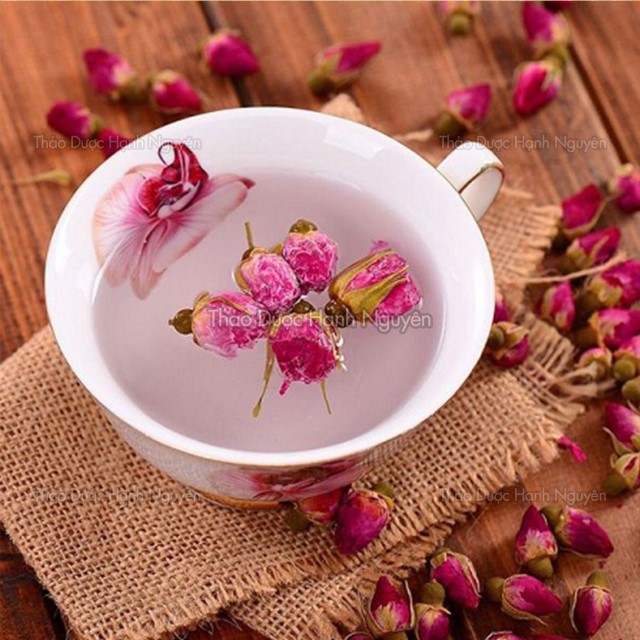 1kg Nụ Hoa Hồng Đà Lạt (Có hút chân không bảo quản) - Trà hoa, Trà dưỡng nhan đẹp da, chống lão hóa