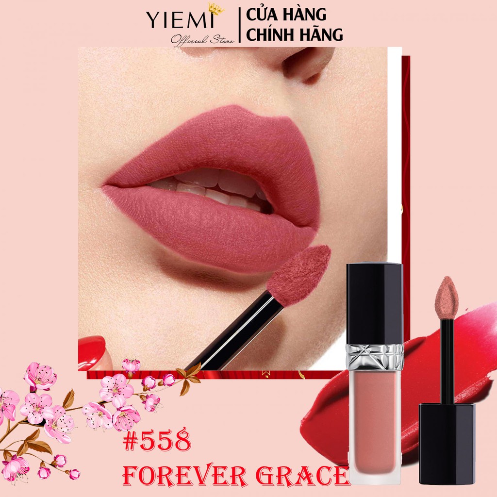  Son Kem Dior Rouge Dior Forever Liquid. Chất Son lì mịn, lên môi quyến rũ và thu hút