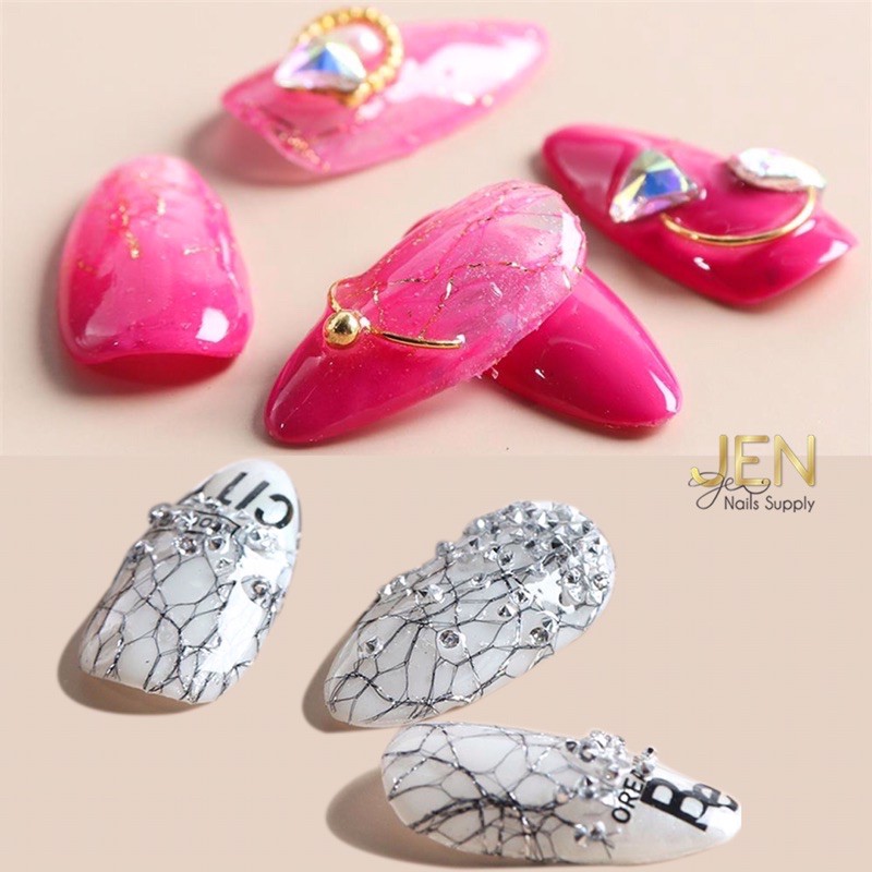Ren lưới đắp ẩn-phụ kiện nail móng
