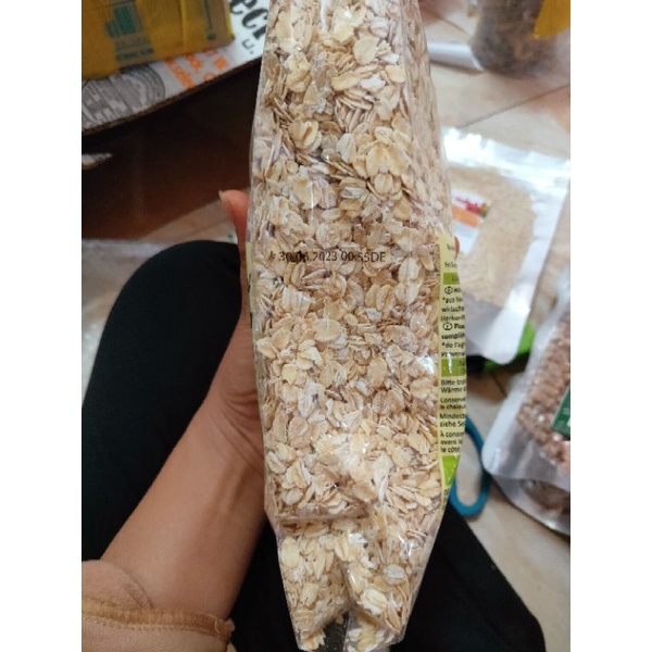 Yến mạch Đức nguyên cán 1 gói 500gr