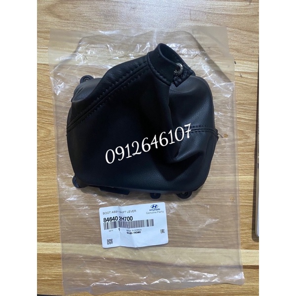 Bọc da cần số Avante, Bao da cần số Avante, Da số Avante xịn chính hãng, Phụ tùng ô tô Avante giá rẻ, 846402H700