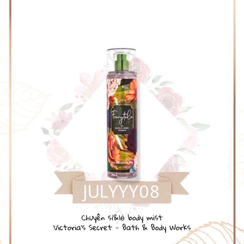 Xịt Thơm Toàn Thân FAIRYTALE 30ml/50ml/100ml/Fullsize 236ml +jɥȽÿ08+