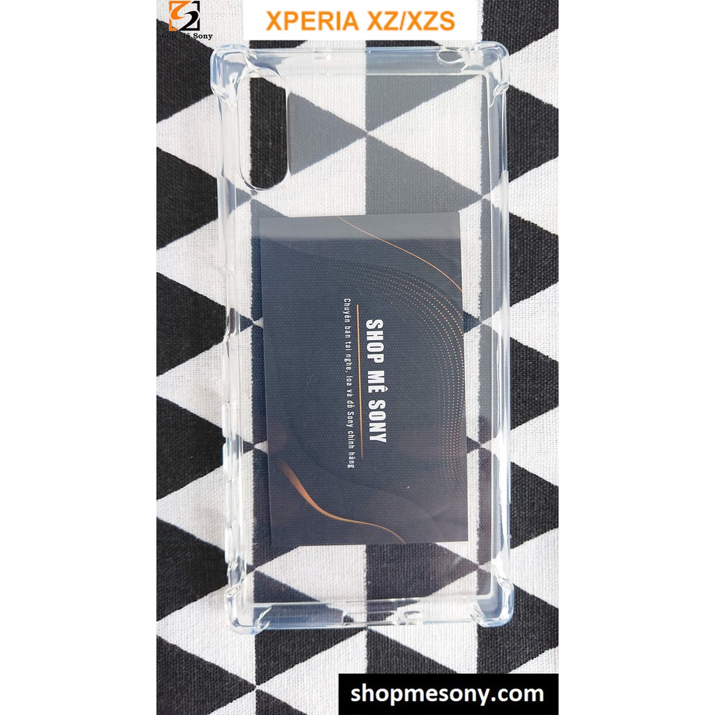Sony Xperia XZ/XZS - Ốp lưng trong suốt nhựa dẻo bo 4 góc cao cấp