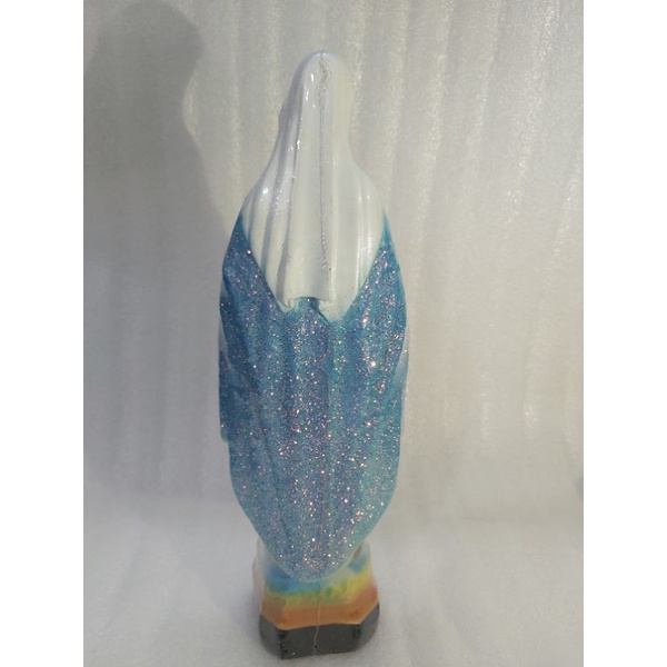 Tượng công giáo - Tượng Đức Mẹ Ban Ơn mẫu kim tuyến cao 25cm