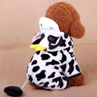 Quần áo chó mèo thú cưng: Bộ Lông Bò sữa ĐỦ SIZE