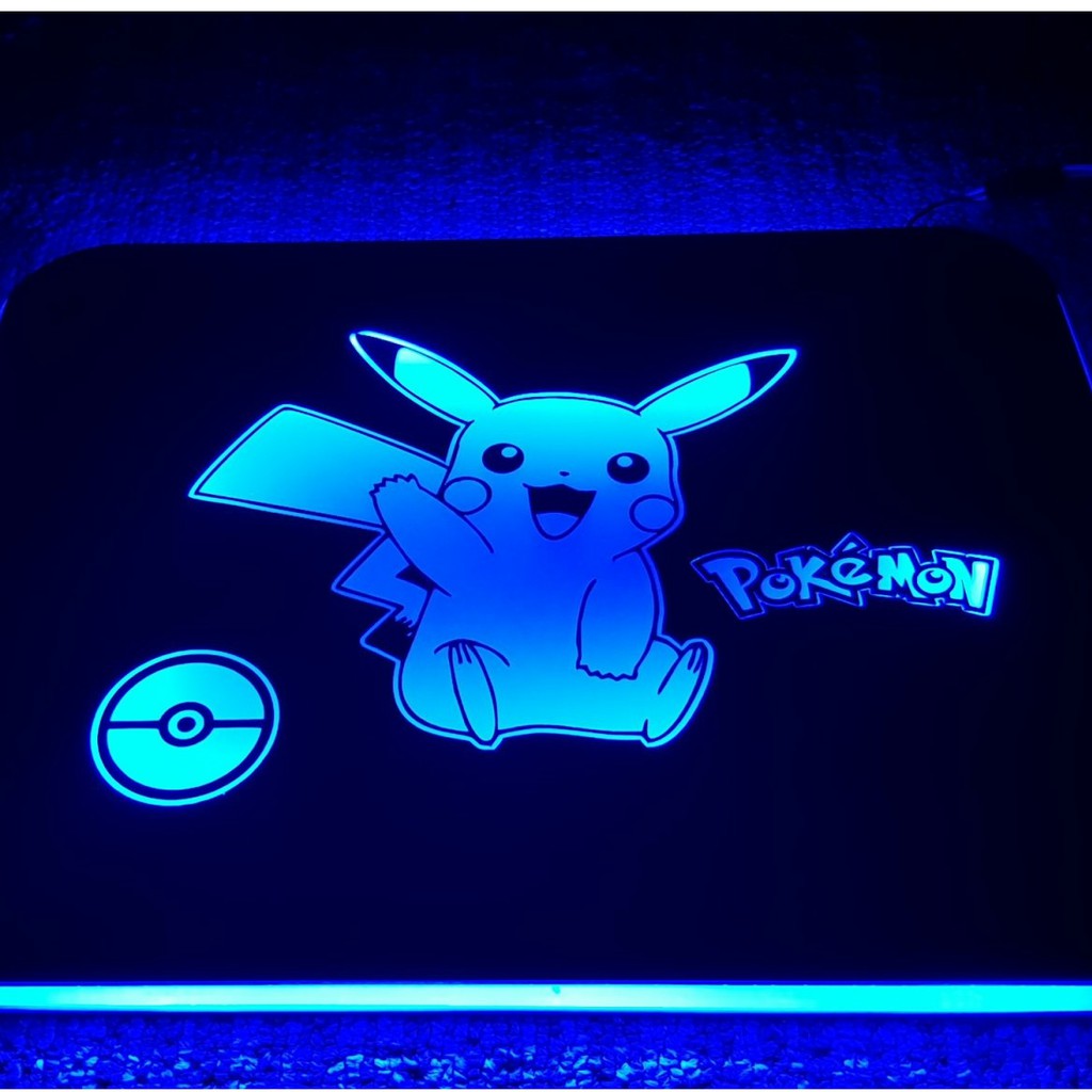 Pad Chuột điện tử ReLIFE Led RGB Pikachu - Pokemon 30x24cm