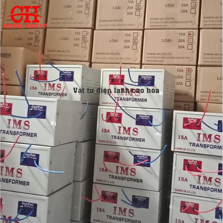 Biến áp 220v ra 110v loại 15A/ 20a biến thế 220v 110v biến thế lạnh