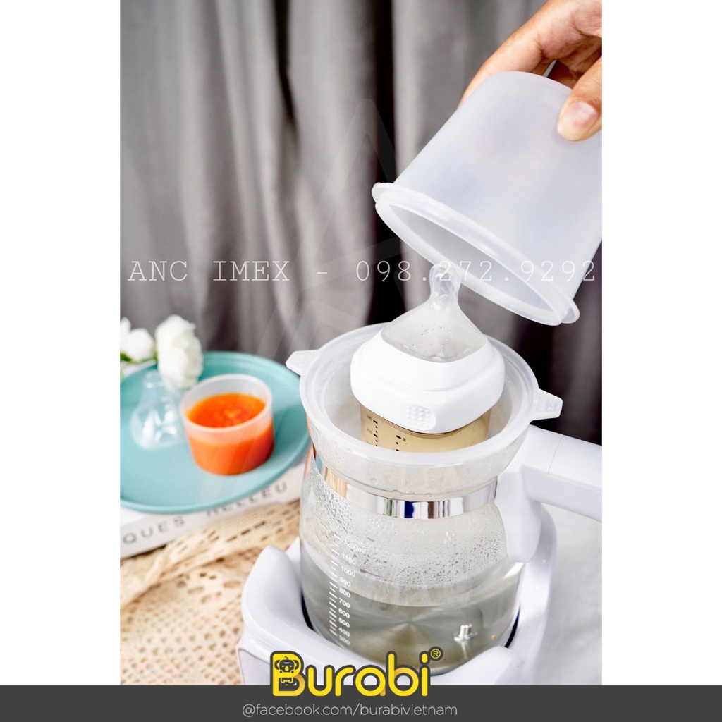 Phụ kiện ấm đun nước đa năng thông minh Burabi