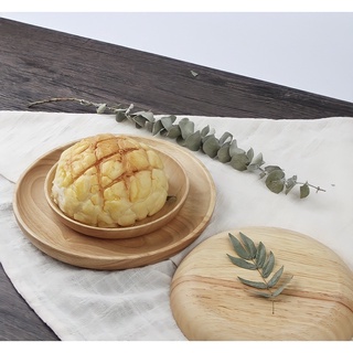 Đĩa decor gỗ sồi cao cấp 15cm và 18cm