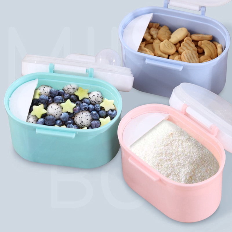 Hộp Đựng Sữa Bột Em Bé Có Nắp Đậy Tiện Lợi Dành Cho Bé -1 JP1