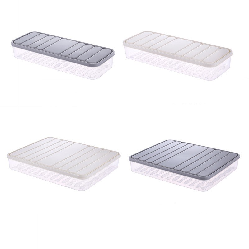 Hộp Đựng Thực Phẩm Hình Chữ Nhật Tiện Dụng Cho Tủ Lạnh
