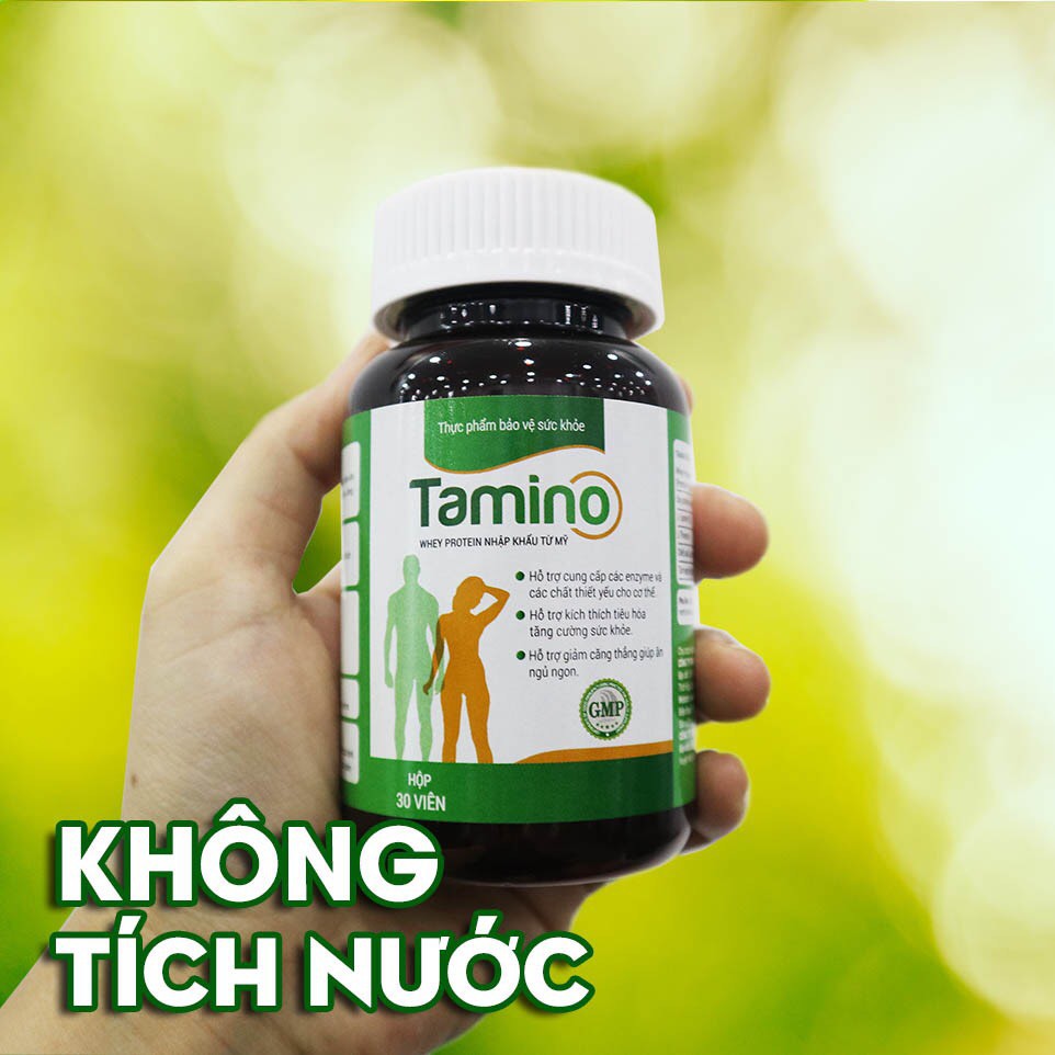 Combo 4 hộp Tăng cân Tamino - Đạm Whey Protein + Soy Protein nhập khẩu Mỹ