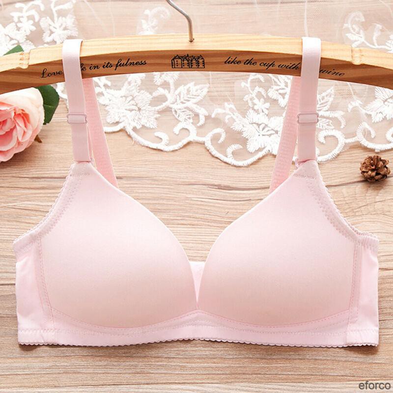 Women Seamless Sport Bra Gather Push up Adjustment Plain Comfortable