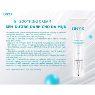 Kem Dưỡng Dành Cho Da Munn Onyx