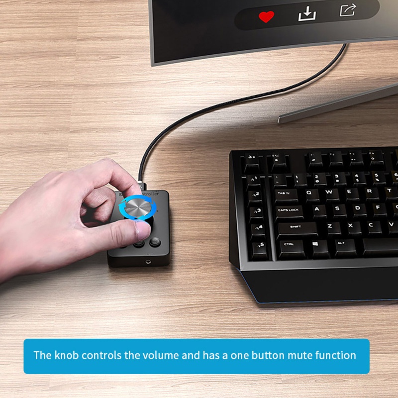 Nút Điều Khiển Âm Lượng USB Cho Loa Máy Tính