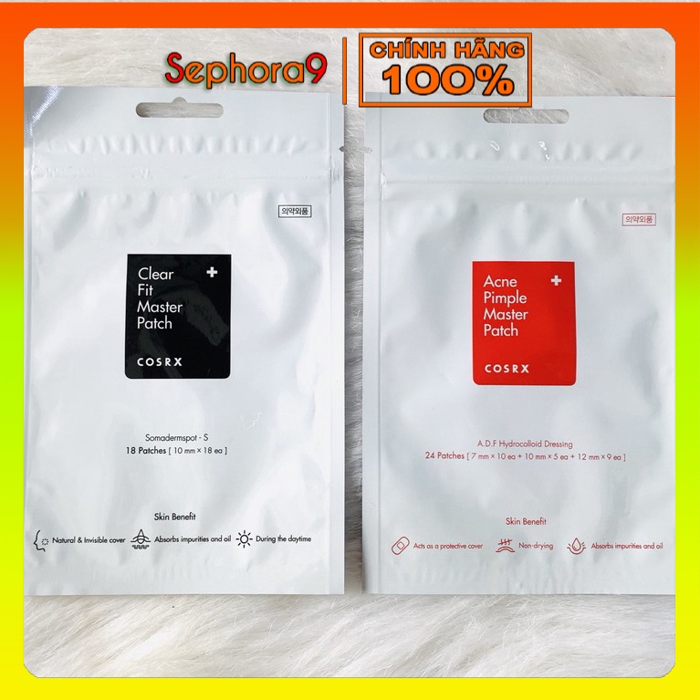 Miếng dán mụn tránh hình thành sẹo Cosrx tàng hình