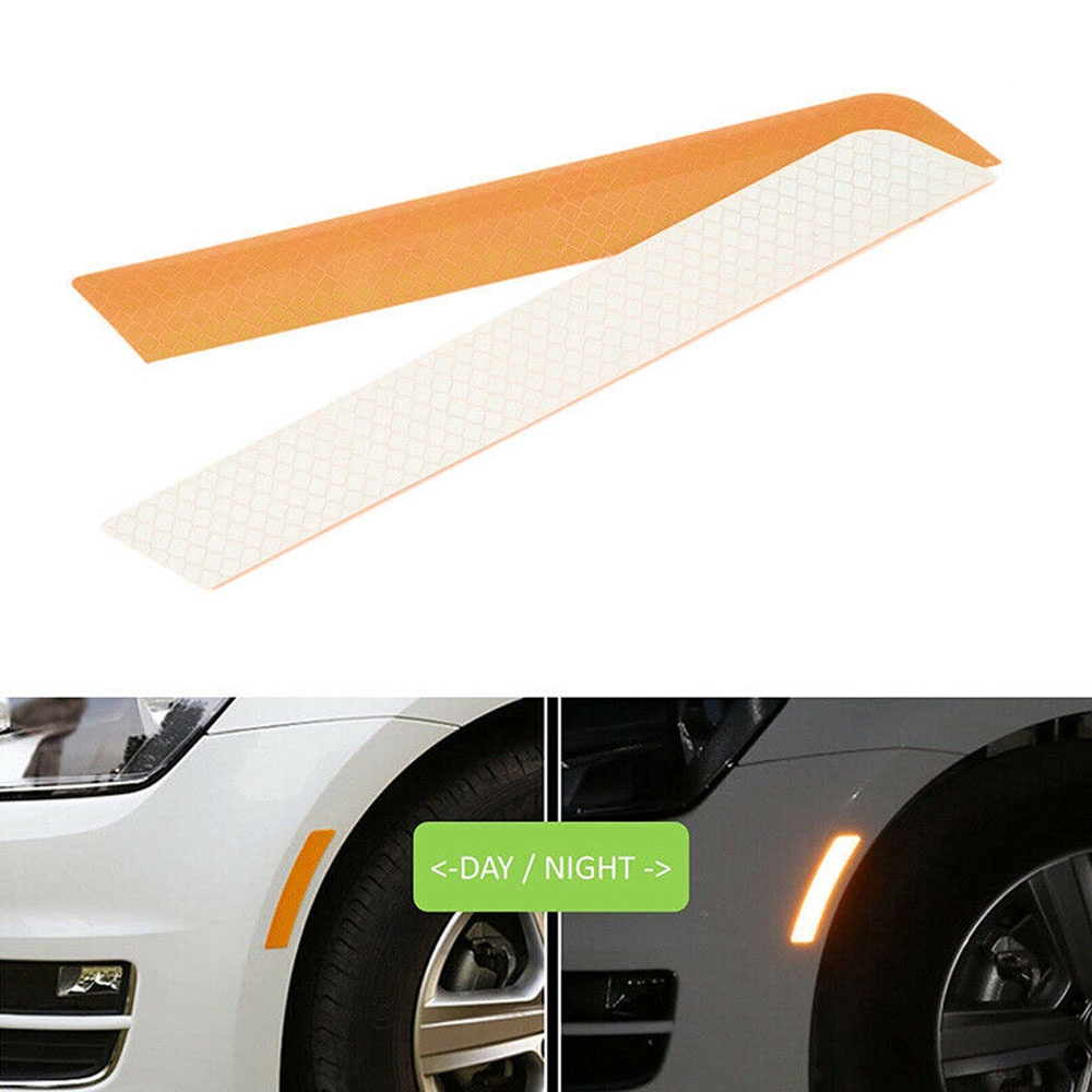 Cặp miếng dán phản quang trang trí xe hơi chống thấm nước thời trang