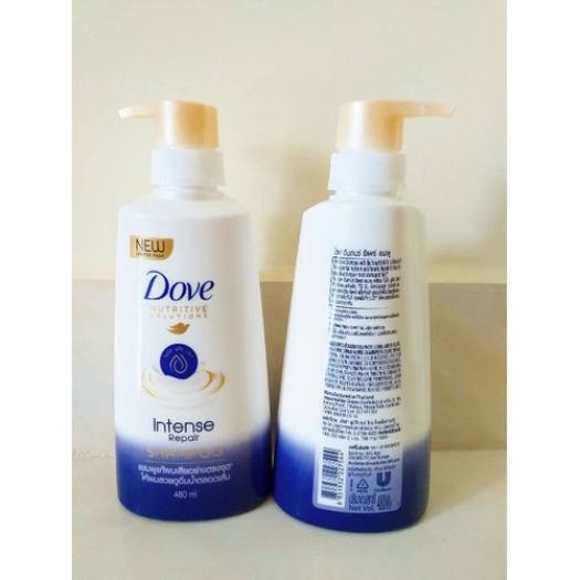 Dầu Gội Dove 450ml Phục Hồi Tóc Hư Tổn, Nuôi Dưỡng Tóc Intense Repair Thái Lan