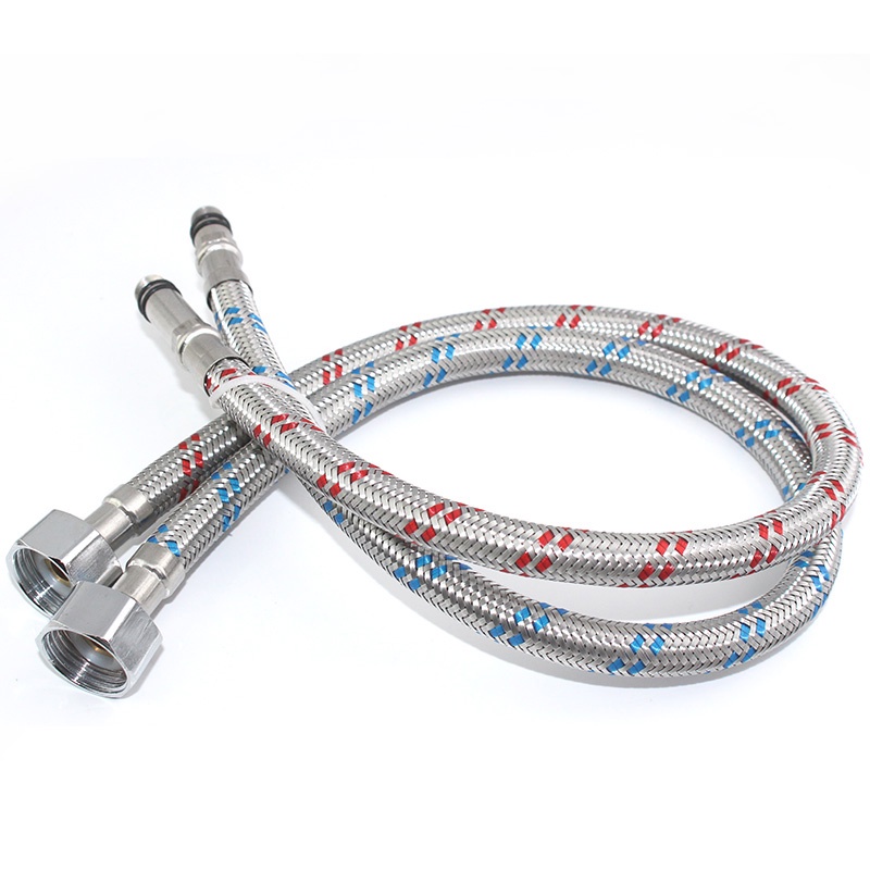 Vòi rửa chén bát Nóng lạnh inox Bóng cần cứng cắm chậu cổ bi xoay 360 độ tiện dụng tay gạt điều chỉnh DẸT