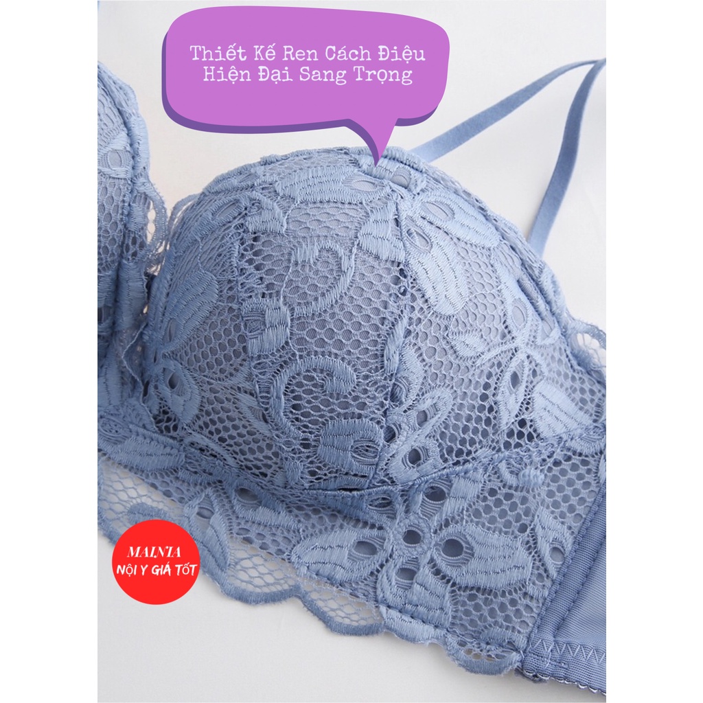 Áo Lót Nữ Áo Ngực Ren Hoa Không Gọng Đệm Vừa Sexy Quyến Rũ Cao Cấp Mainia Shop