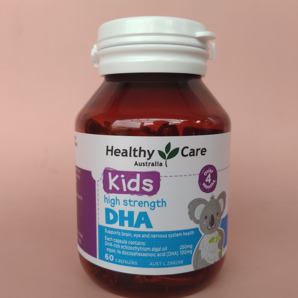 Viên uống DHA Healthy Care cho bé từ 4 tháng tuổi