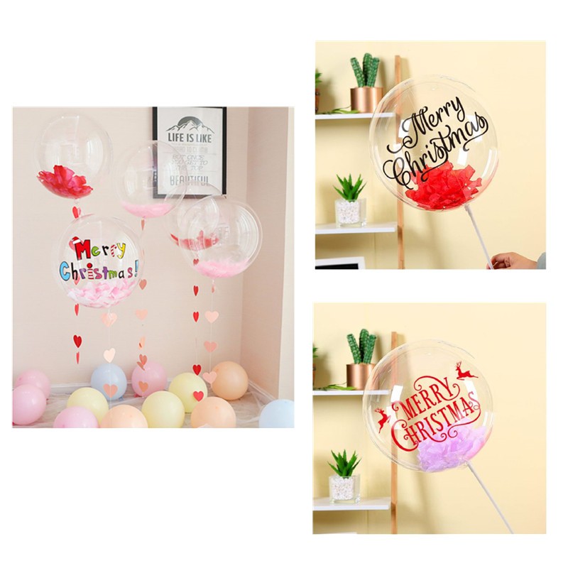 Bong Bóng Trang Trí Chủ Đề Giáng Sinh