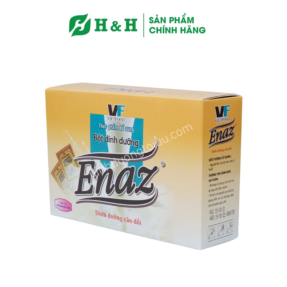 Bột dinh dưỡng ENAZ cho người tiểu đường, suy dinh dưỡng (300g/ 400g)