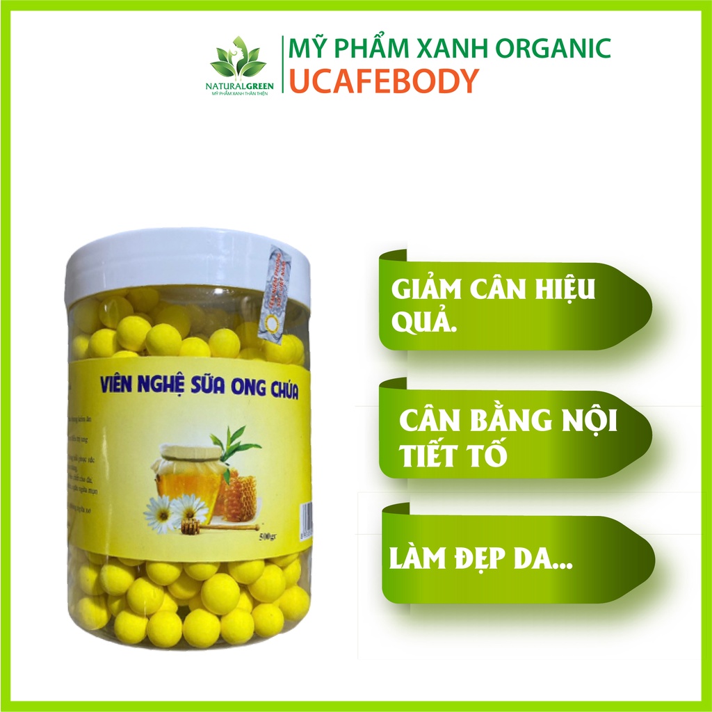 Nghệ Viên Mật Ong Rừng, Viên Nghệ Mật Ong Dùng Tốt Với, Tinh Bột Nghệ,
