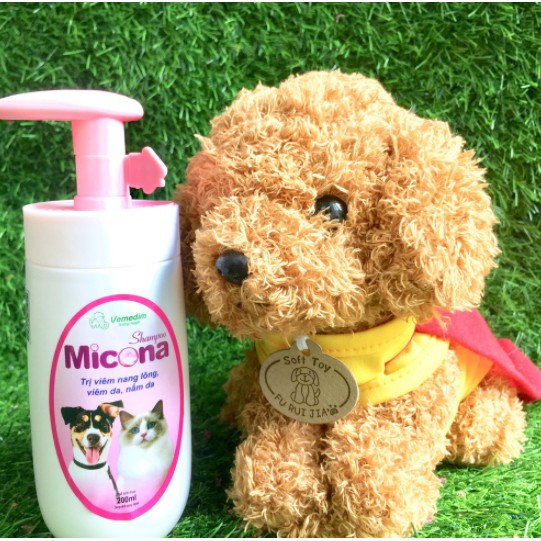 Sữa Tắm cho chó mèo bị Viêm Nang Lông Viêm Da Nấm Da Micona Vemedim 200ml