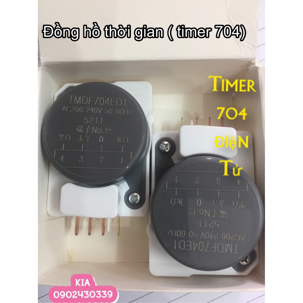 [Mã ELFLASH5 giảm 20K đơn 50K] [FREESHIP] Timer Tủ Lạnh 1.3 Điện tử , Đồng hồ thời gian Tủ Lạnh 704 Điện tử