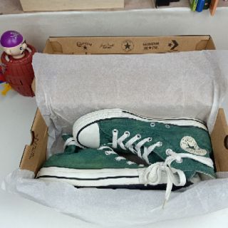 Giày Converse 2hand chính hãng ( Full box, tặng kèm tất tim và dây giày tự chọn )