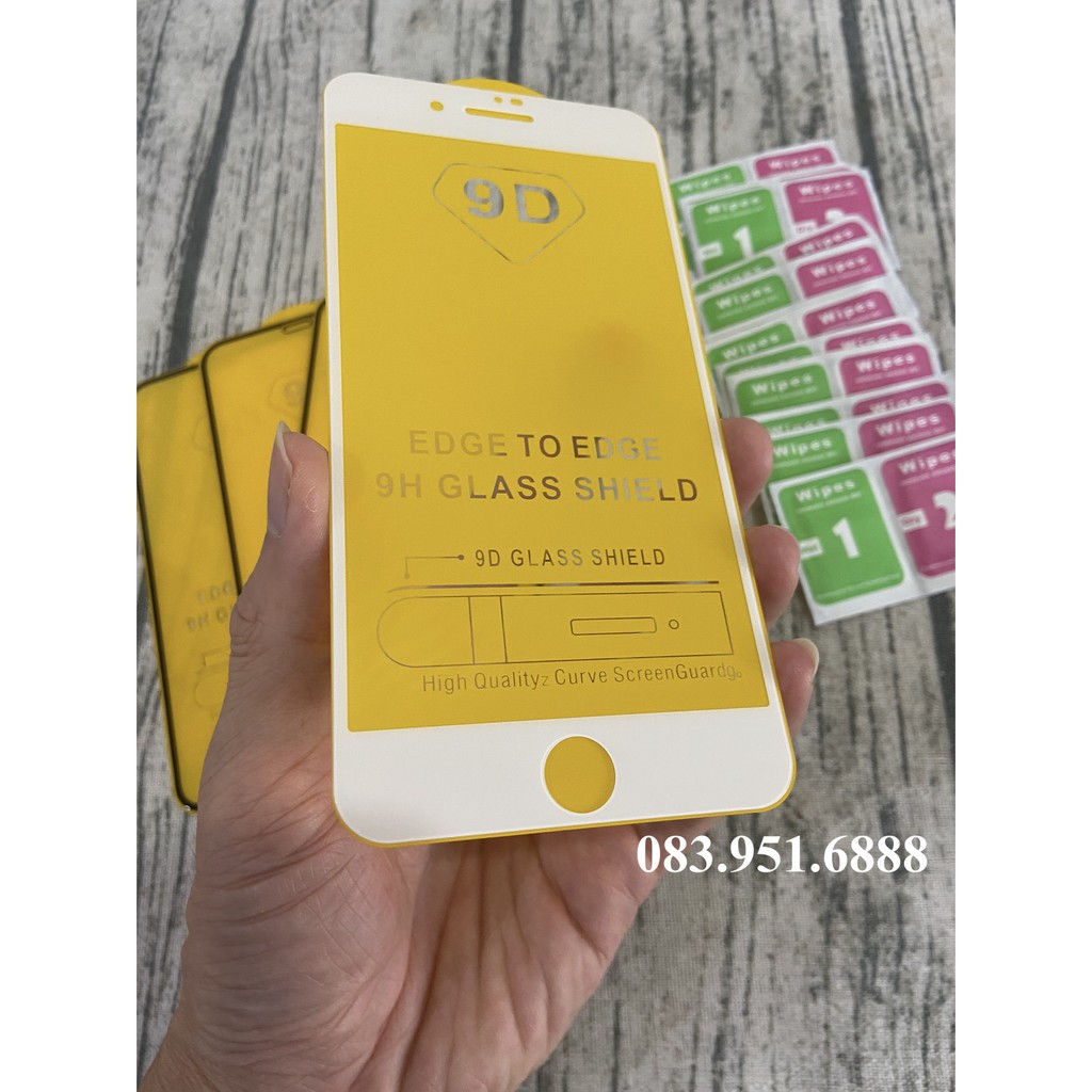 Miếng Dán Màn Hình Cường Lực iPhone 7/ 8/ 7Plus/ 8Plus/ Xr/ X/ XS/ XS Max Full Màn Hình