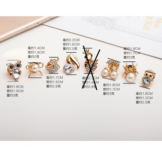 Set 7 cài áo mini