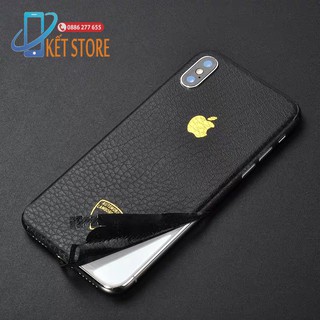 Miếng Dán Mặt Lưng Iphone Giả Da Full Viền